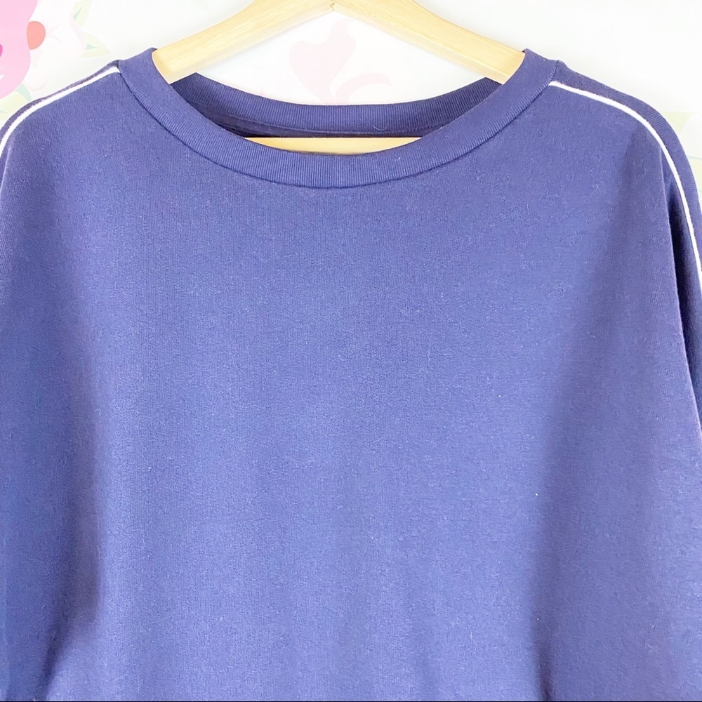 NEW Levi’s Basic Blue Cropped Sweatshirt XS - Picture 2 of 8